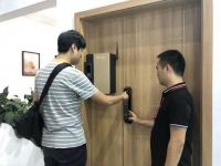 建博会智能家居馆——朴墅指静脉锁与家门口智能家居新品