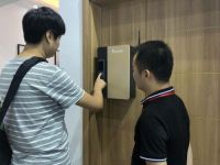 建博会智能家居馆——朴墅指静脉锁与家门口智能家居新品
