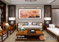 家居装饰中，你该如何有格调的选适合挂客厅的画呢?