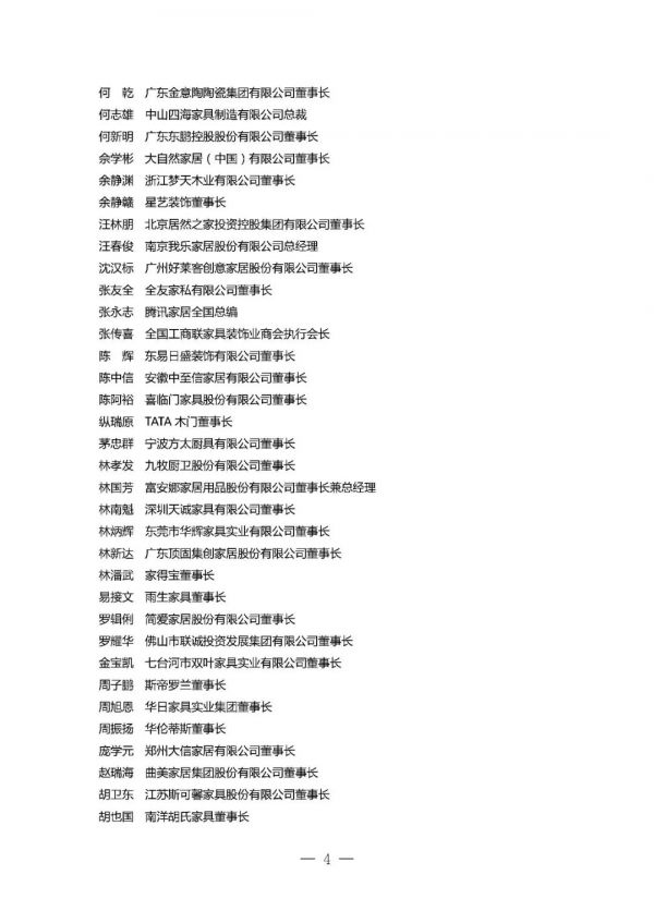 2019新中国成立七十周年中国特色社会主义事业家居行业优秀建设者人选名单出炉