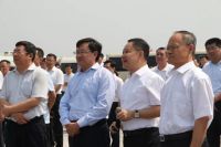 滕州市市委市政府领导莅临鑫迪家居4.0智能制造产业园参观指导