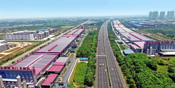 肯帝亚家居集团江苏丹阳生产基地全景