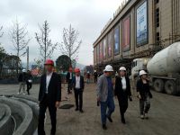 重庆市建筑装饰协会组织参观考察南川月星家居项目