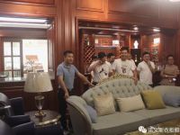 高端家居品牌诺文斯热烈欢迎新余市青年商会领导莅临参观