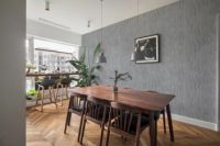 汇明A+墙布北欧风家居展示：色彩柔和淡雅，温暖舒适