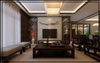 家居美图 | 保利温泉新城 130 平米新中式风格古韵新时尚-现代中式之雅 (5)张
