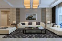 家居美图 | 鑫源山庄 150 平米现代风格温馨和暖的大气 (7)张