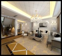 家居美图 | 阿卡迪亚 270 平米其他阿卡迪亚湖境---简欧风格 (5)张