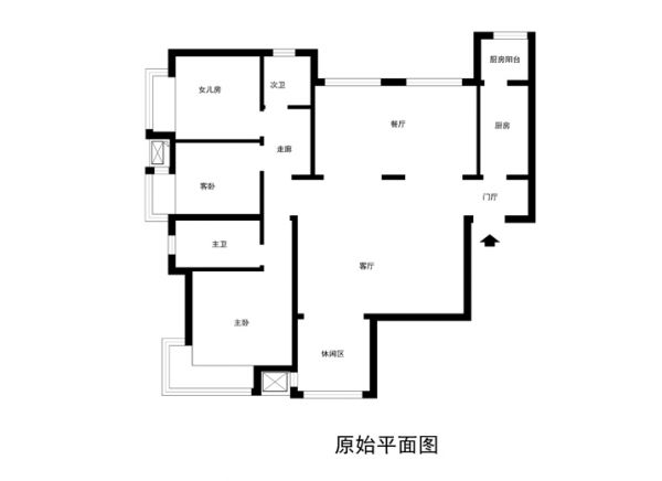 首地浣溪谷110平简欧风格案例赏析