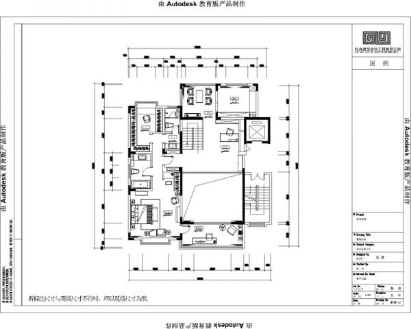 白各庄新村290平米，美式风格装修案例