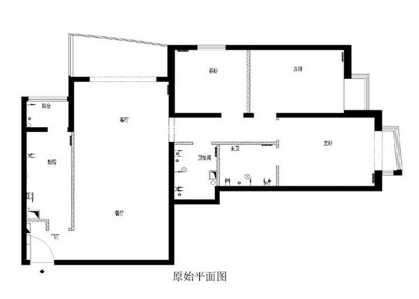 十里堡东里150平欧式风格案例赏析