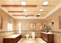 卫生间吊顶安装教程 值得你收藏