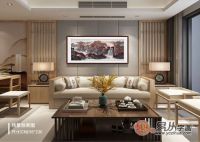 国画山水点缀家居环境 意境优美选择多样