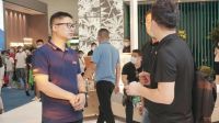 广州建博会现场火爆，喜临门抗菌产品受追捧