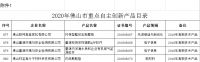 联邦高登入选《2020佛山市重点自主创新产品目录》