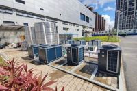 中广欧特斯24小时驰援广西北海第二方舱医院项目建设