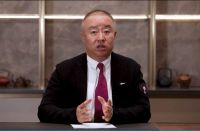 东易日盛陈辉参加全球国际展望大会,中英文双语报道传播先进的数字化理念
