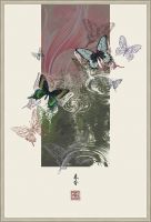 【领绣】装饰画《山山而川2》|文化主体  精神内核的载体