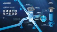 新品塑递丨联塑中央速流同层排水系统，排水效果杠杠滴！