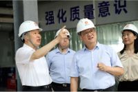 中国家具协会徐祥楠理事长一行莅临濮阳展辰参观指导