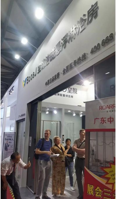 宝饰洁淋浴房上海厨卫展载誉而归，不负期待