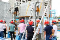 领创--广东省房屋市政工程“附着式升降脚手架”应急救援演练暨观摩交流会在广州成功举办！