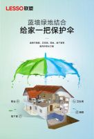 联塑防水 | 蓝刚绿柔，让家滴水不漏！