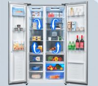 Beko倍科冰川系列对开门冰箱，轻松应对食物保鲜