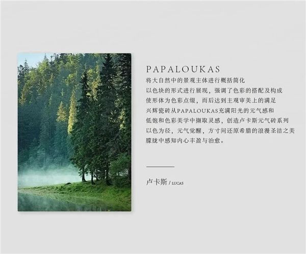 兴辉瓷砖新品卢卡斯丨以色为径，元气觉醒