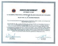 强强联合：玉兰家居携手美国MILLER PAINT蜜乐漆