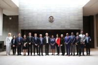 特立尼达和多巴哥共和国贸易和工业部长斯库恩一行到访书香门地集团