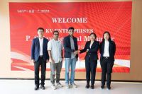 一带一路 共商合作|国外客户到访严一集团生产基地参观考察