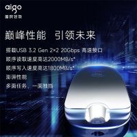 The ONE 产品系列重磅上市，aigo打造高性能移动存储新体验！