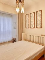 喜梦宝家居|少女心卧房水粉系列实木床