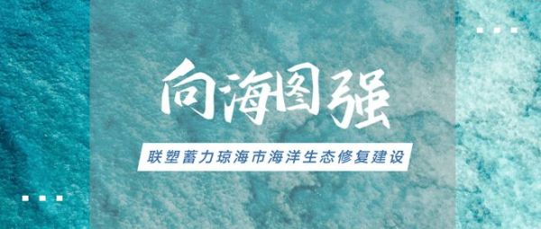 大国工程丨修复海洋生态,联塑擦亮蔚蓝底色