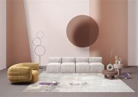 【领绣】柔和蜜桃色系来袭！2024年度流行色家居搭配指南