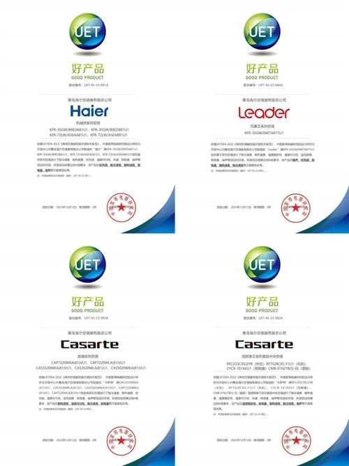 行业最多！海尔空调霸榜2023年度“好产品”