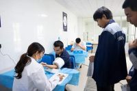 关爱员工健康|严一集团为员工提供福利体检