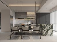 以奢石高定演绎高级又撩人的现代简约