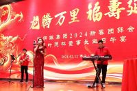 新明珠集团举办2024新春团拜会，同心同庆过新年