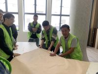 浪美装饰贴膜施工培训，助推存量房翻新改造新机遇