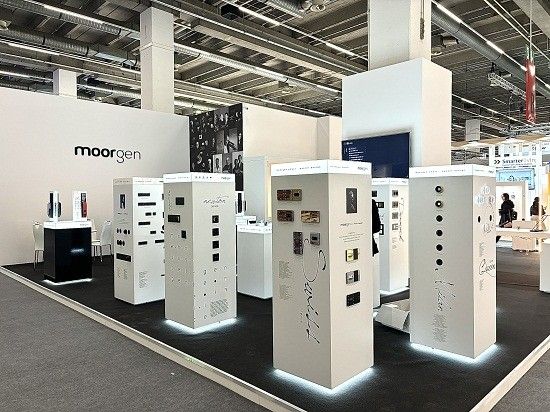 摩根智能指纹锁亮相2024德国法兰克Light+Building