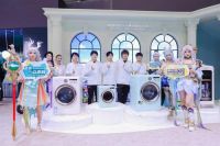 海信罗马假日洗衣机亮相AWE  复古美学与现代科技完美结合