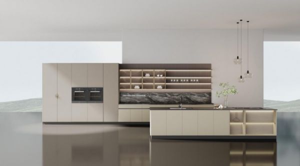 全友家居新品橱柜「山系+」:于厨房间,邂逅自然