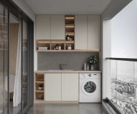 消费需求驱动，法兰浴王阳台柜个性化定制受欢迎