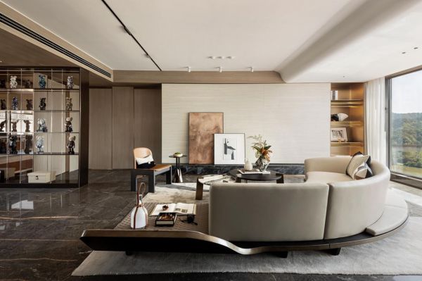 华熙·雅尚145平样板间 - 如梦递进的矜奢美学