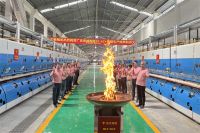 宏陶瓷砖两条高端全新4.0数智双线成功点火，壮大新质生产力！