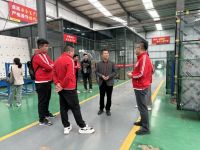 西北门窗产业促进会会长一行莅临德盛亿尚门窗参观指导