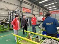 西北门窗产业促进会会长一行莅临德盛亿尚门窗参观指导