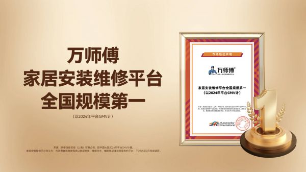 深耕家居服务十余载，万师傅何以稳居“行业第一”？